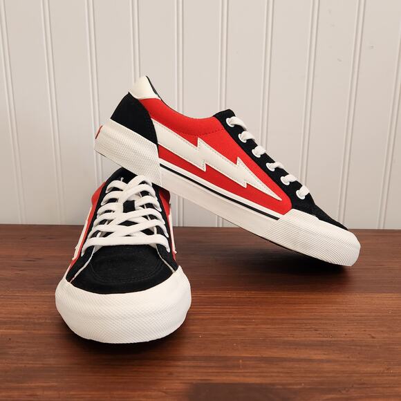 Revenge X Storm‎ Size 10M/11.5W Vol. 2 Low-Top Red/Black/White Lightening New - Picture 8 of 10